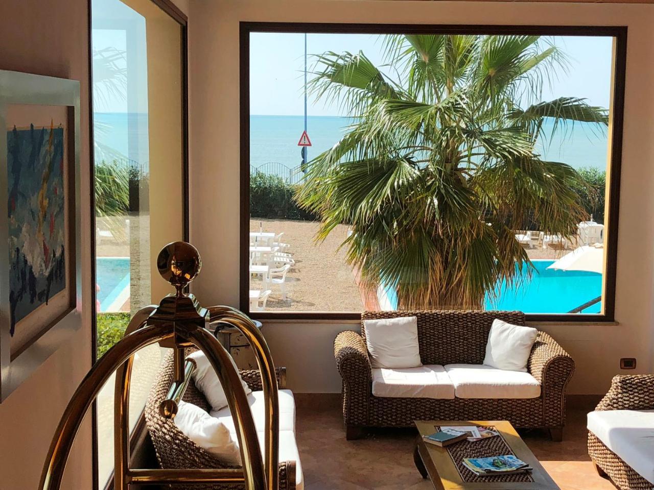 Residence Hotel Antica Perla Сан-Леоне Экстерьер фото