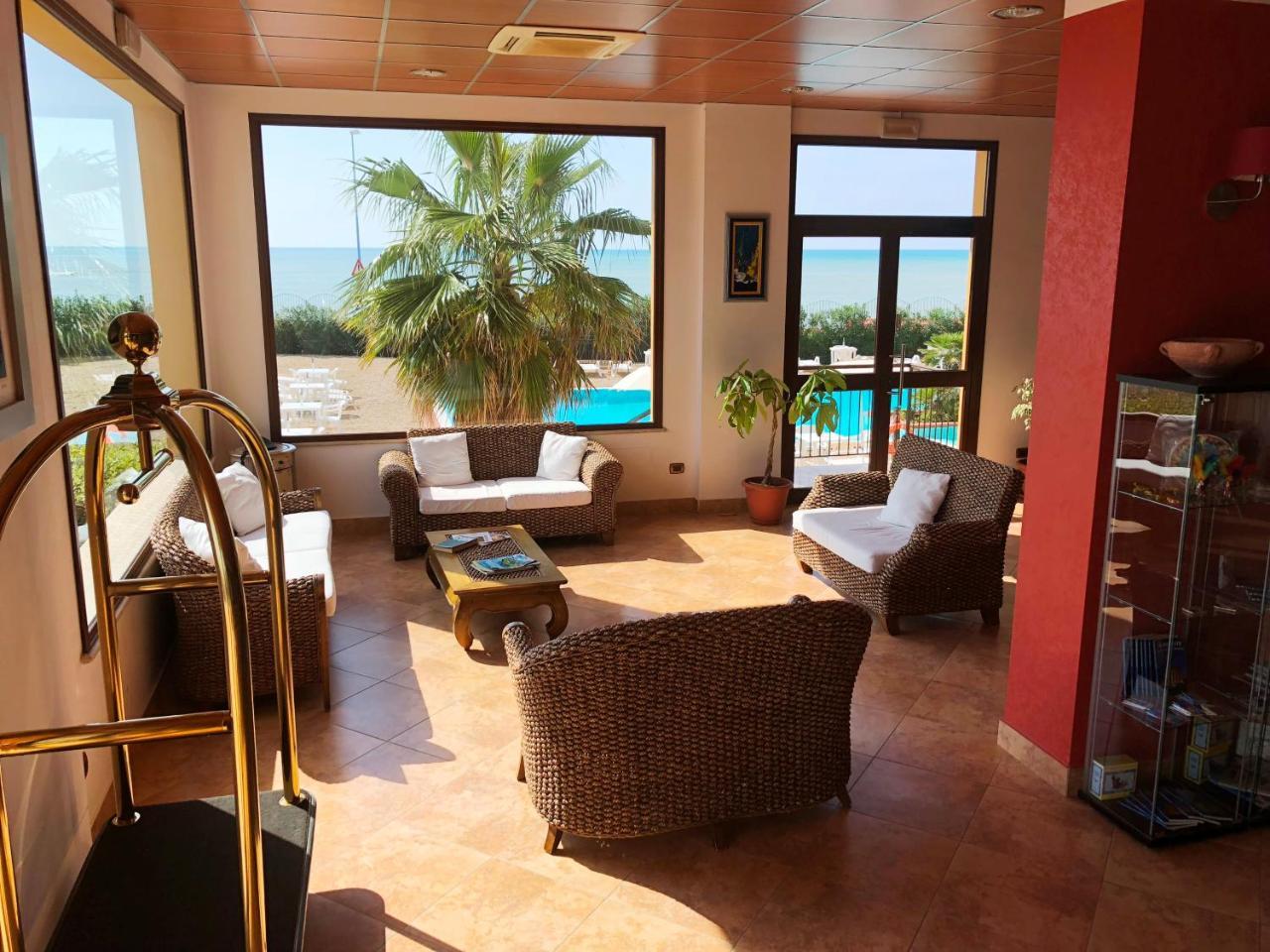Residence Hotel Antica Perla Сан-Леоне Экстерьер фото